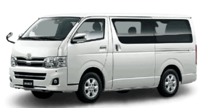 toyota kdh flat roof van rental